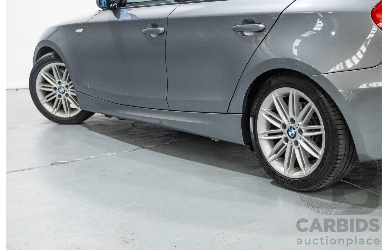 3/2009 BMW 120i E87 MY09 5d Hatchback Space Grey Metallic 2.0L