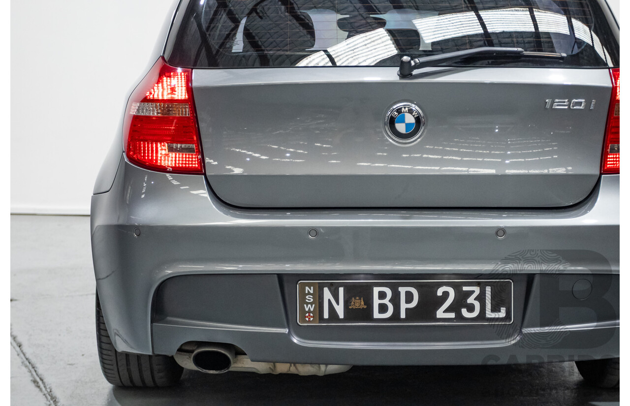 3/2009 BMW 120i E87 MY09 5d Hatchback Space Grey Metallic 2.0L