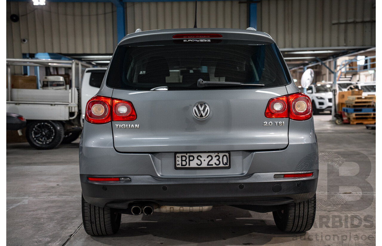 2/2010 Volkswagen Tiguan 147 TSI 5NC MY10 4d Wagon Grey 2.0L
