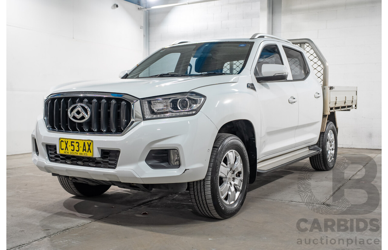 05/2020 LDV T60 Pro (4x4) SK8C Double Cab Utility Blanc White Turbo Diesel 2.8L