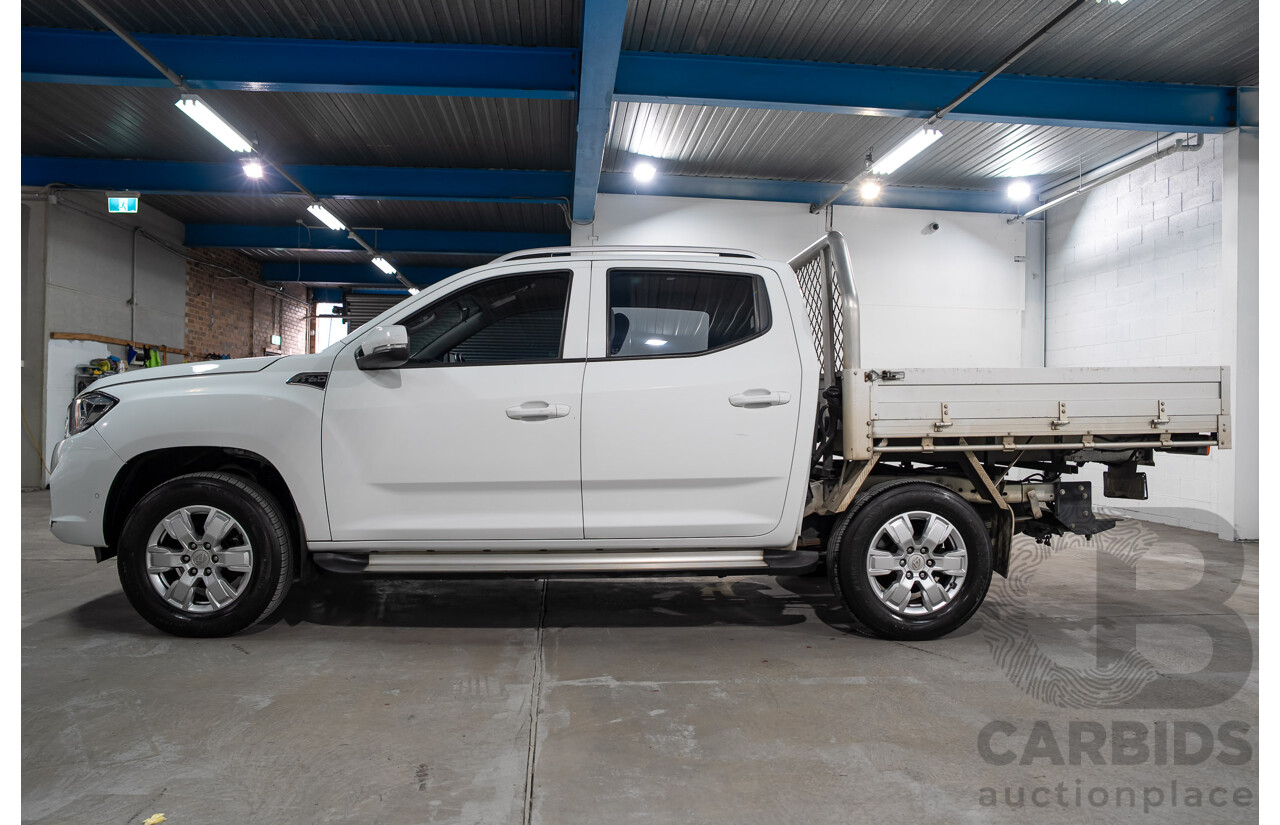 05/2020 LDV T60 Pro (4x4) SK8C Double Cab Utility Blanc White Turbo Diesel 2.8L