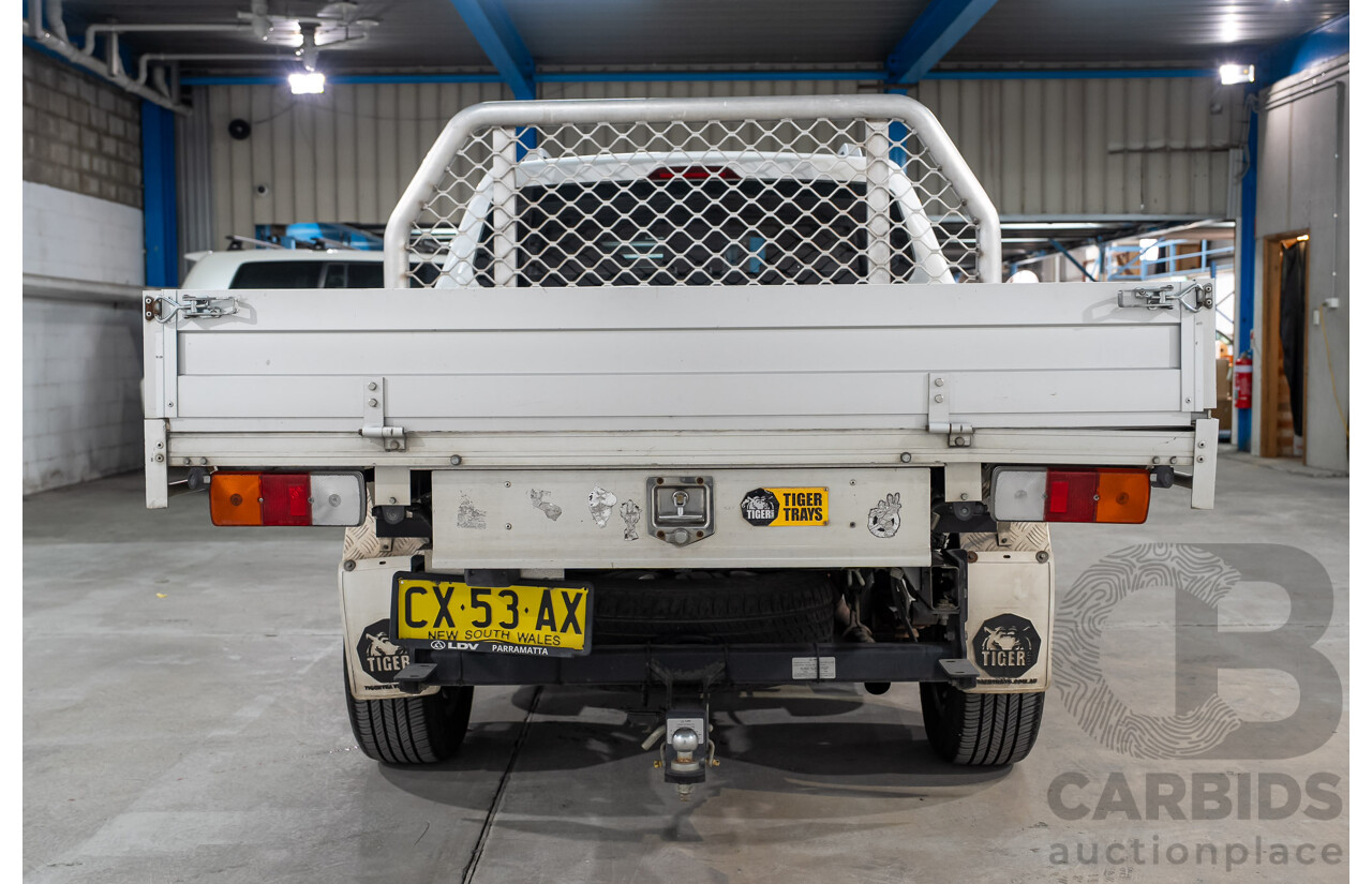 05/2020 LDV T60 Pro (4x4) SK8C Double Cab Utility Blanc White Turbo Diesel 2.8L