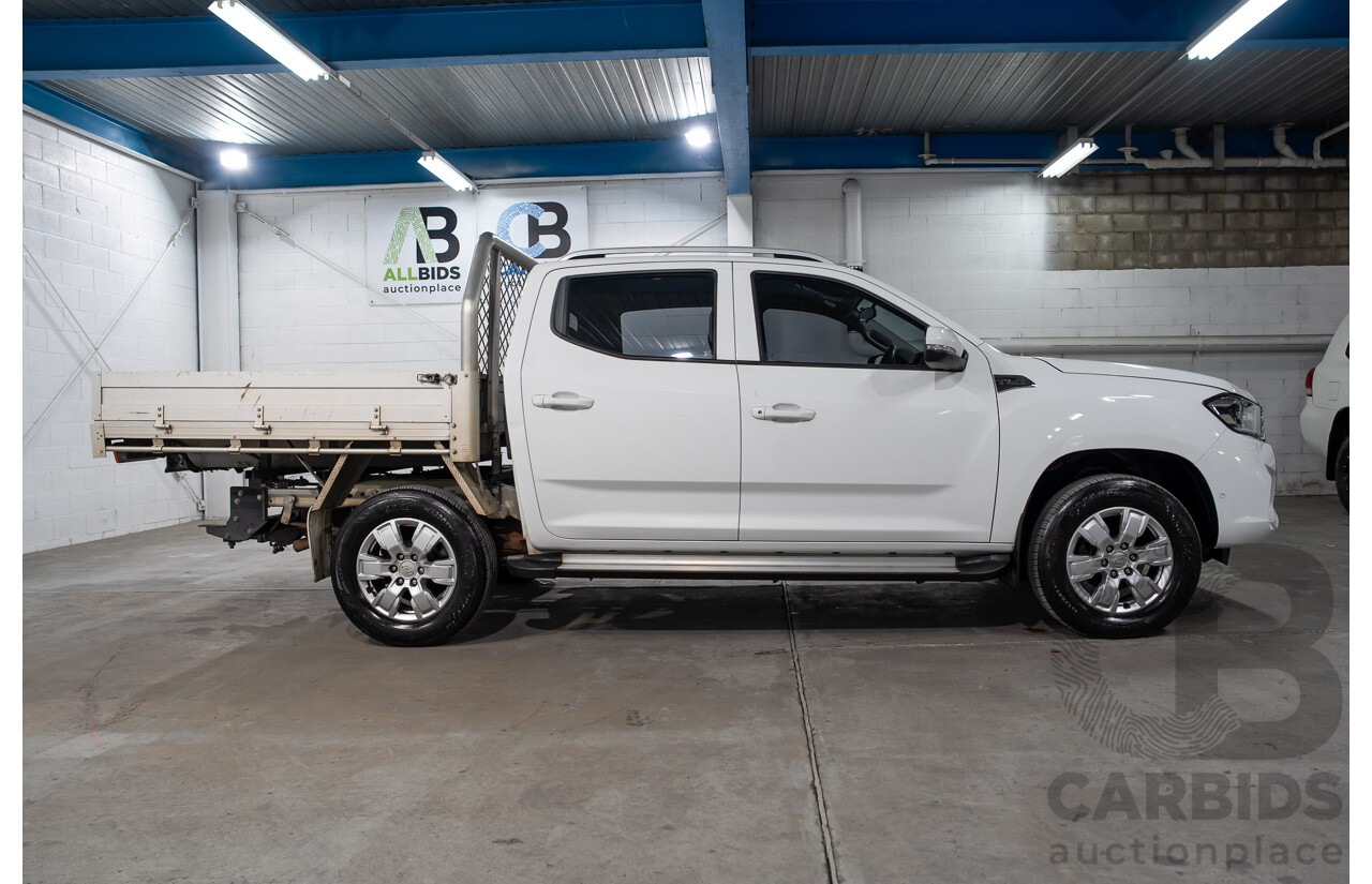 05/2020 LDV T60 Pro (4x4) SK8C Double Cab Utility Blanc White Turbo Diesel 2.8L