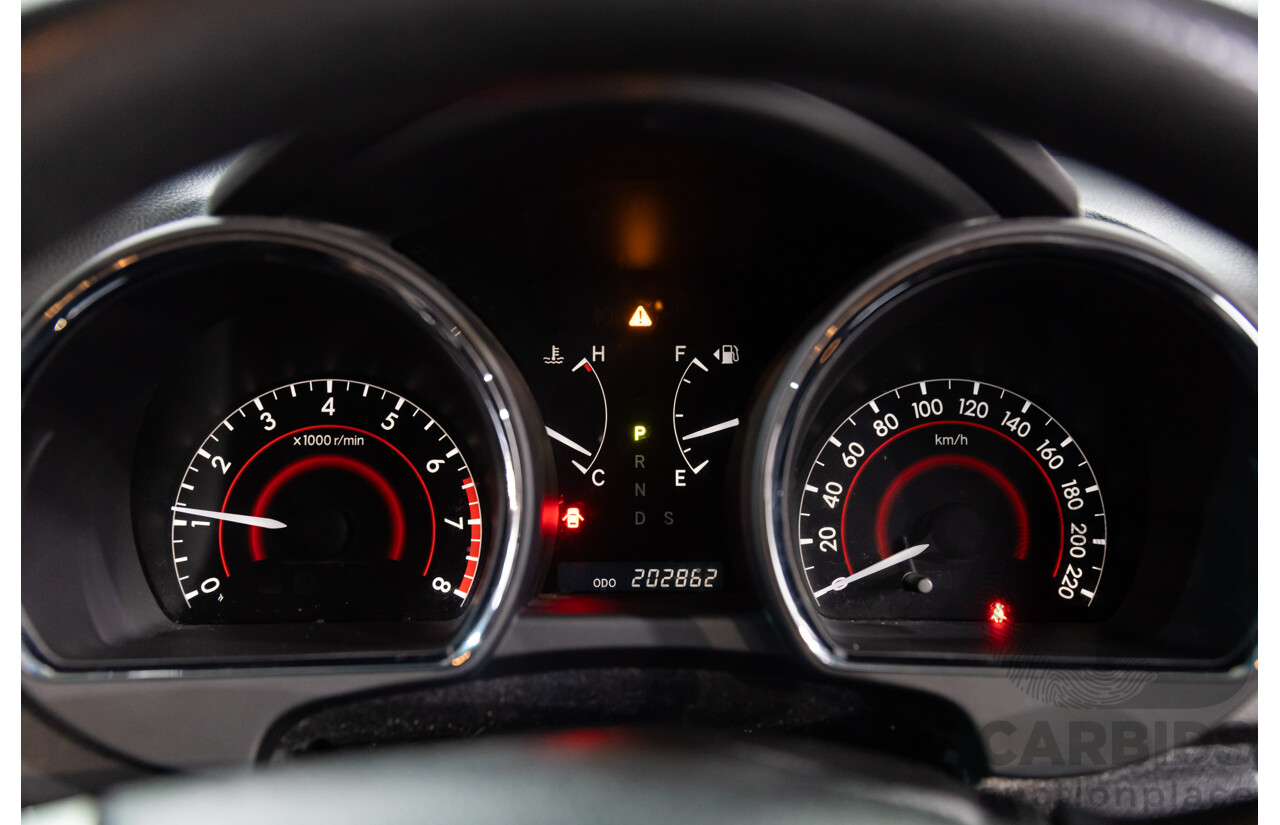 9/2011 Toyota Kluger KX-R (fwd) 5 SEAT GSU40R MY11 UPGRADE 4d Wagon Blizzard 3.5L