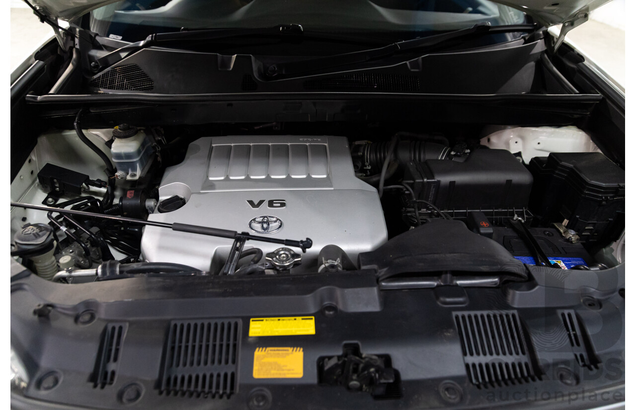 9/2011 Toyota Kluger KX-R (fwd) 5 SEAT GSU40R MY11 UPGRADE 4d Wagon Blizzard 3.5L