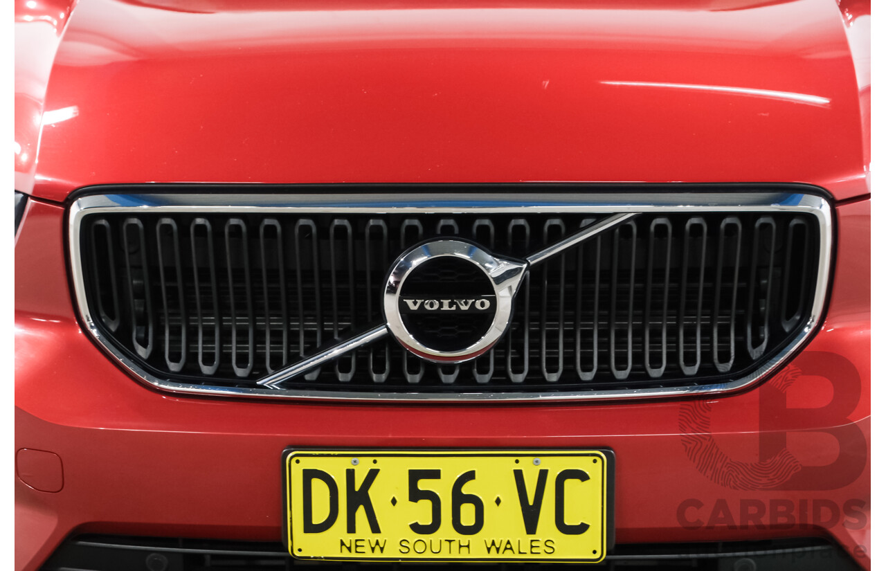 06/2018 Volvo XC40 T4 Momentum (FWD) 536 MY19 4d Wagon Fusion Red Metallic 2.0L