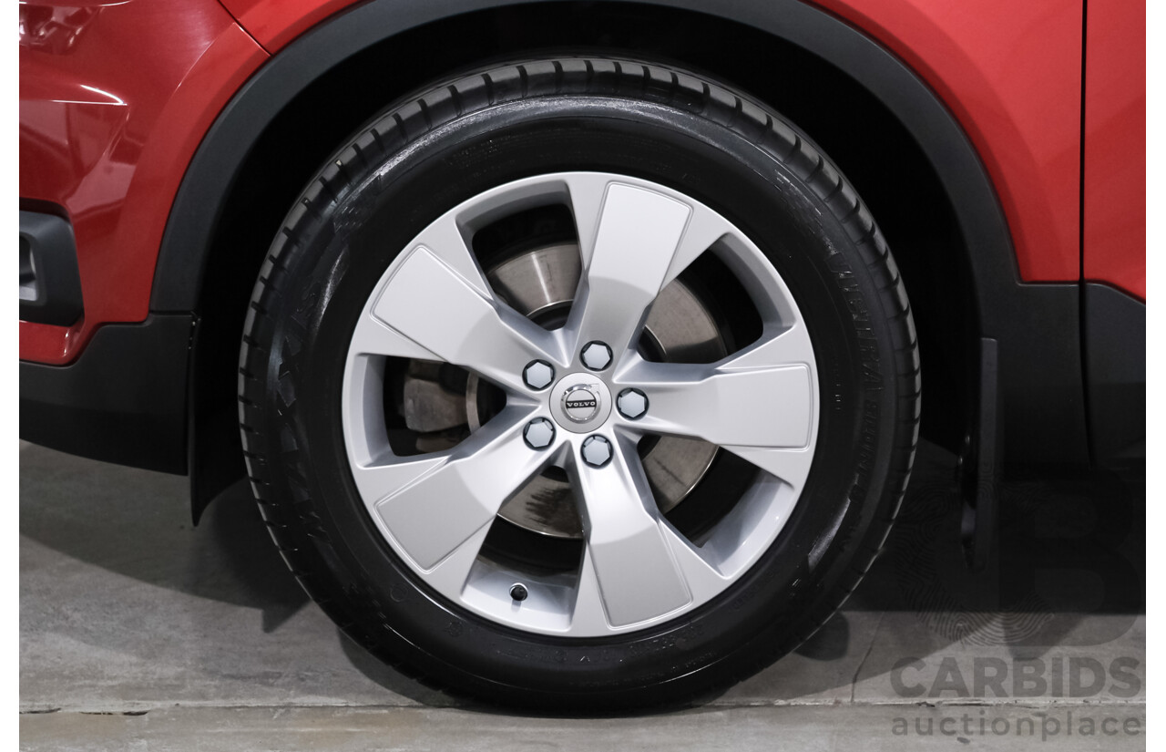 06/2018 Volvo XC40 T4 Momentum (FWD) 536 MY19 4d Wagon Fusion Red Metallic 2.0L