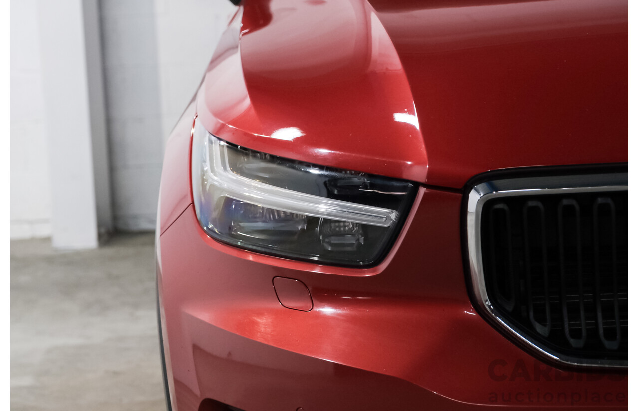 06/2018 Volvo XC40 T4 Momentum (FWD) 536 MY19 4d Wagon Fusion Red Metallic 2.0L