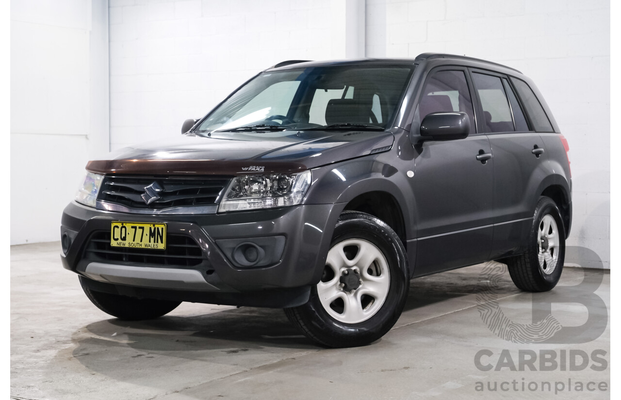 1/2013 Suzuki Grand Vitara Urban (4x2) JT MY13 4d Wagon Grey 2.4L
