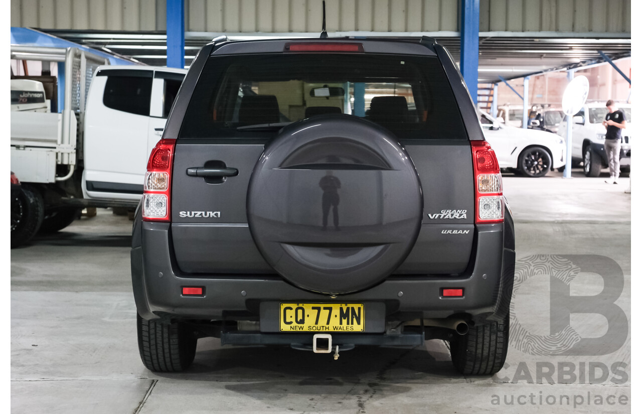 1/2013 Suzuki Grand Vitara Urban (4x2) JT MY13 4d Wagon Grey 2.4L