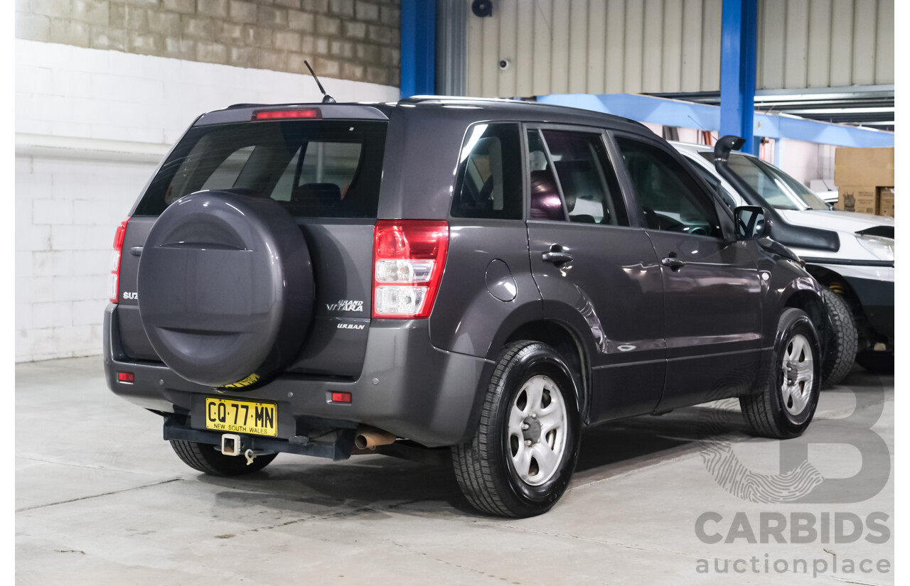 1/2013 Suzuki Grand Vitara Urban (4x2) JT MY13 4d Wagon Grey 2.4L