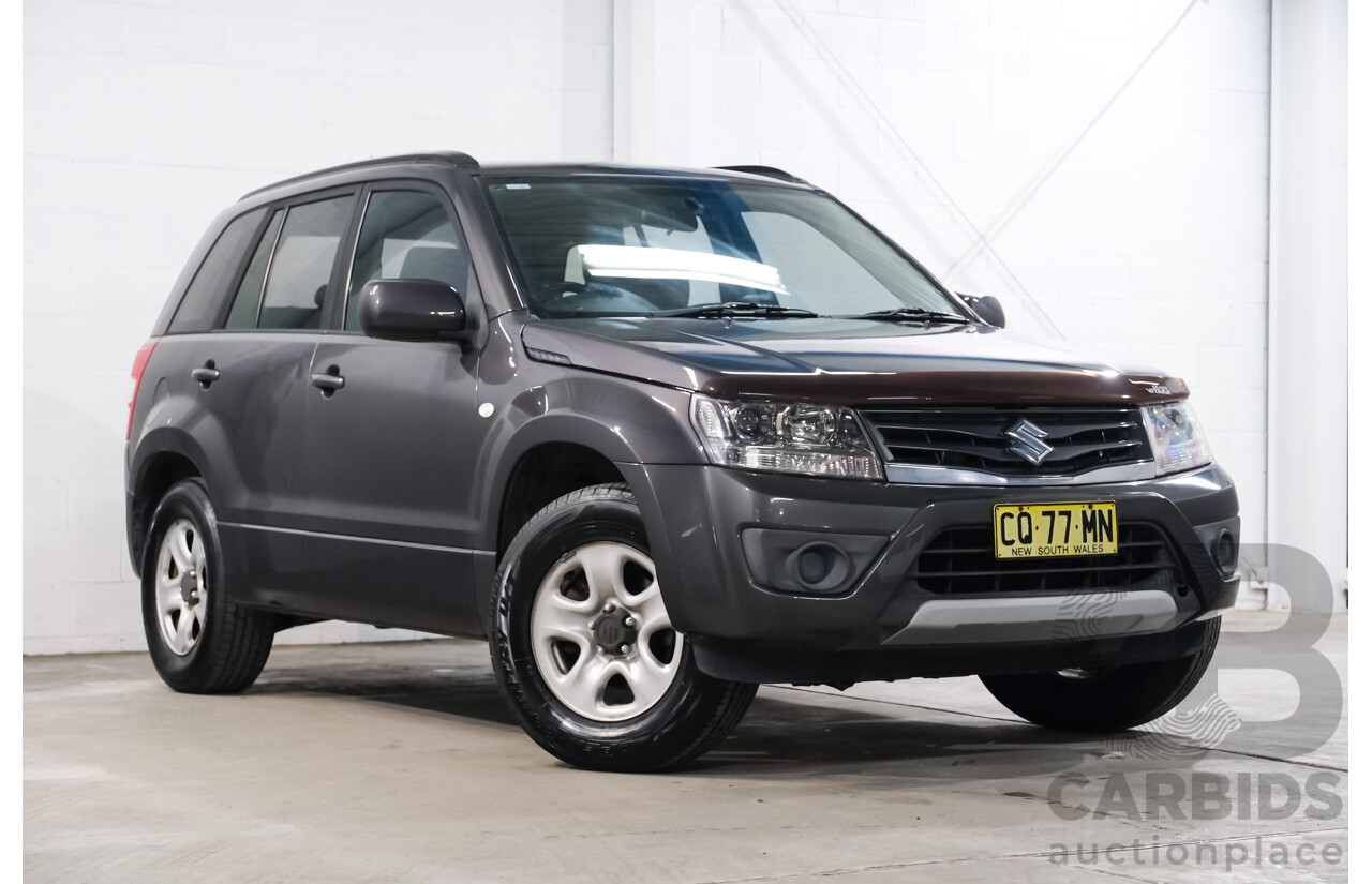 1/2013 Suzuki Grand Vitara Urban (4x2) JT MY13 4d Wagon Grey 2.4L