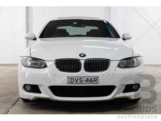 1663221 · 1/2008 Bmw 335i (RWD) E92 2d Coupe White Twin Turbo Inline 6 3.0L