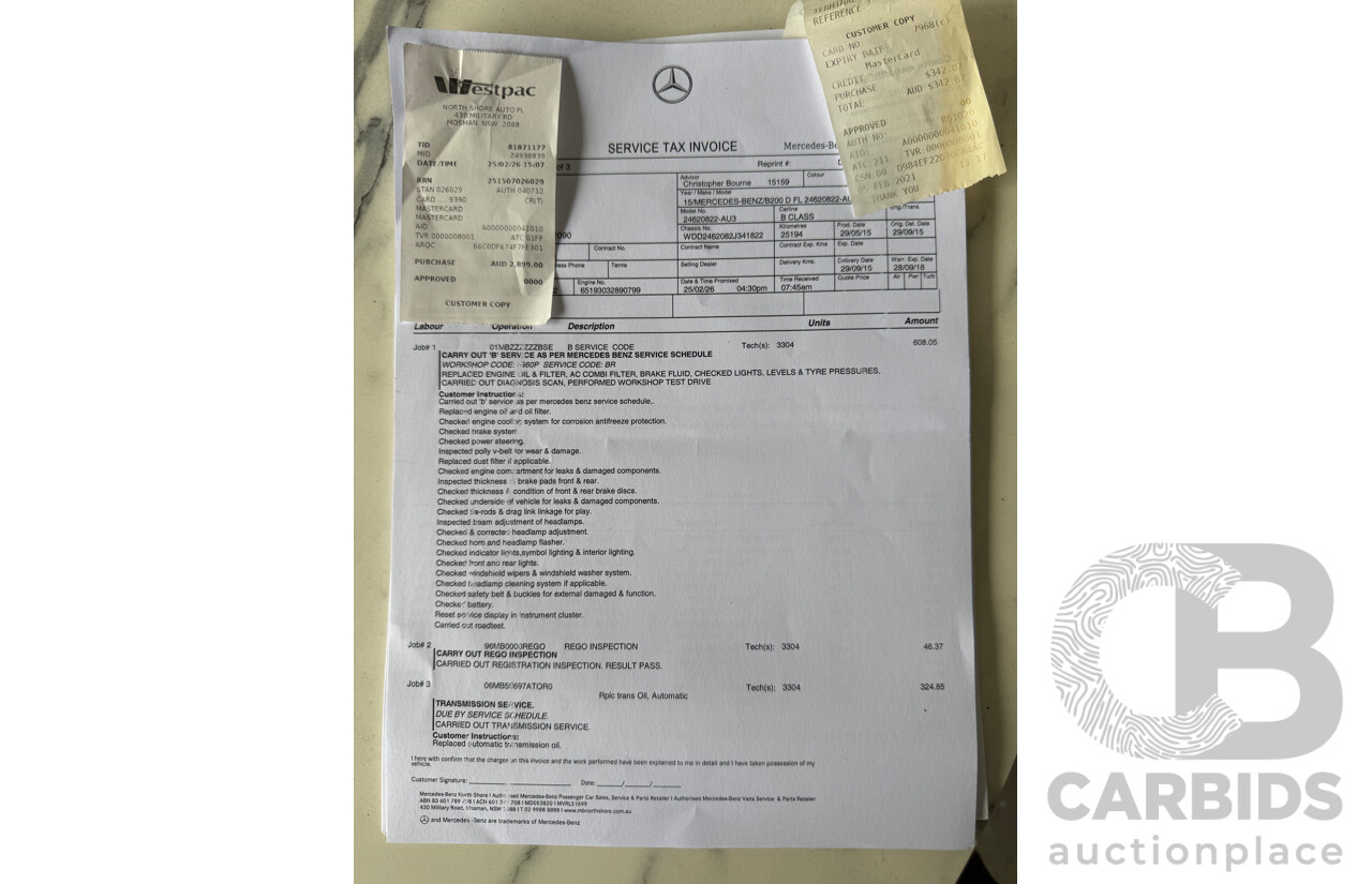 9/2015 Mercedes-Benz C200 CDI W204 MY14 4d Wagon Polar Silver Metallic Turbo Diesel 2.1L