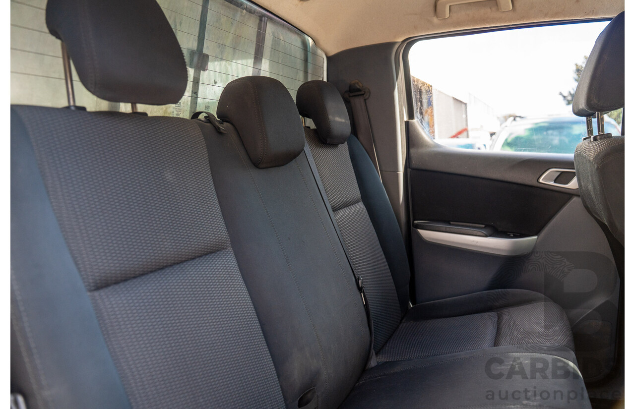 9/2011 Mazda BT-50 XTR (4x4)  Dual Cab Utility Silver Or Chrome 3.2L