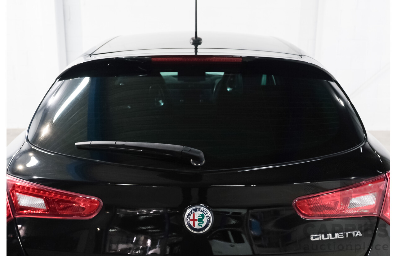 10/2017 Alfa Romeo Giulietta Veloce TCT (FWD) Series 2 5d Hatchback Alfa Black Turbo 1.7L