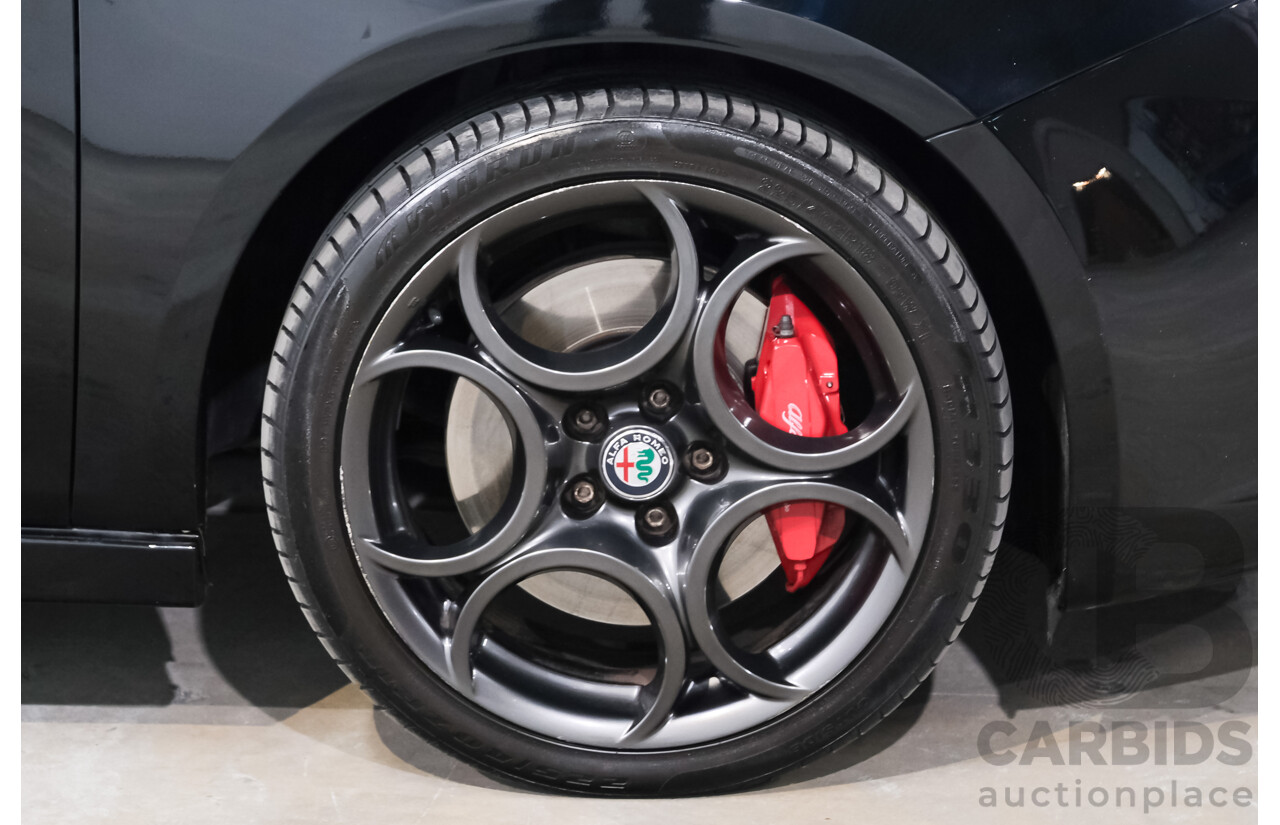 10/2017 Alfa Romeo Giulietta Veloce TCT (FWD) Series 2 5d Hatchback Alfa Black Turbo 1.7L