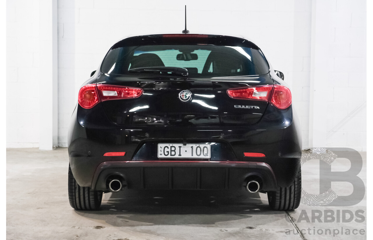 10/2017 Alfa Romeo Giulietta Veloce TCT (FWD) Series 2 5d Hatchback Alfa Black Turbo 1.7L
