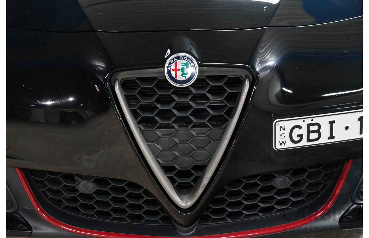 10/2017 Alfa Romeo Giulietta Veloce TCT (FWD) Series 2 5d Hatchback Alfa Black Turbo 1.7L