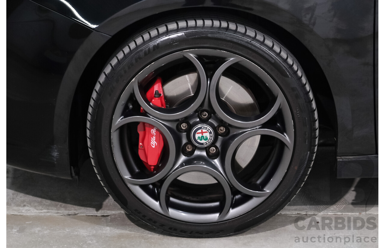10/2017 Alfa Romeo Giulietta Veloce TCT (FWD) Series 2 5d Hatchback Alfa Black Turbo 1.7L