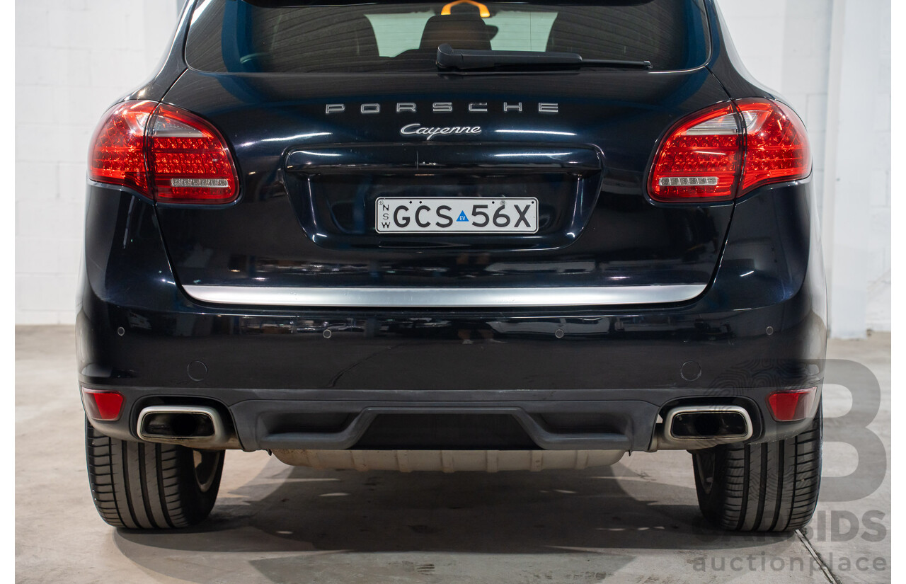 07/2011 Porsche Cayenne DIESEL AWD SERIES 2 4D Wagon Jet Black Metallic Diesel Turbo 3.0L