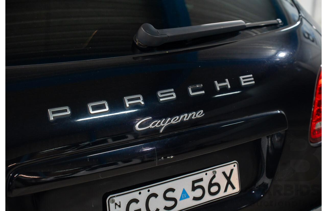 07/2011 Porsche Cayenne DIESEL AWD SERIES 2 4D Wagon Jet Black Metallic Diesel Turbo 3.0L