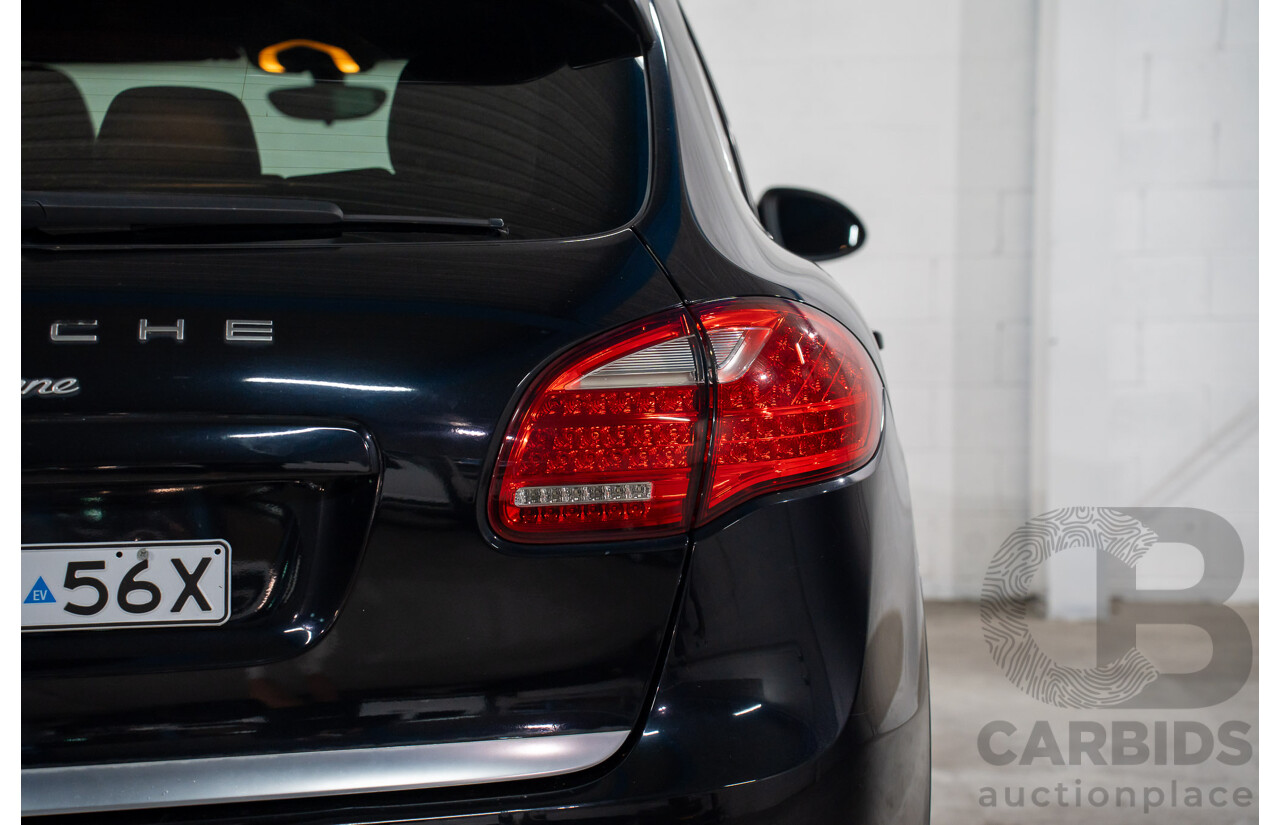 07/2011 Porsche Cayenne DIESEL AWD SERIES 2 4D Wagon Jet Black Metallic Diesel Turbo 3.0L