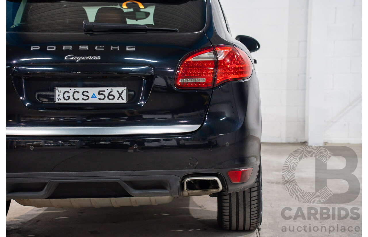 07/2011 Porsche Cayenne DIESEL AWD SERIES 2 4D Wagon Jet Black Metallic Diesel Turbo 3.0L