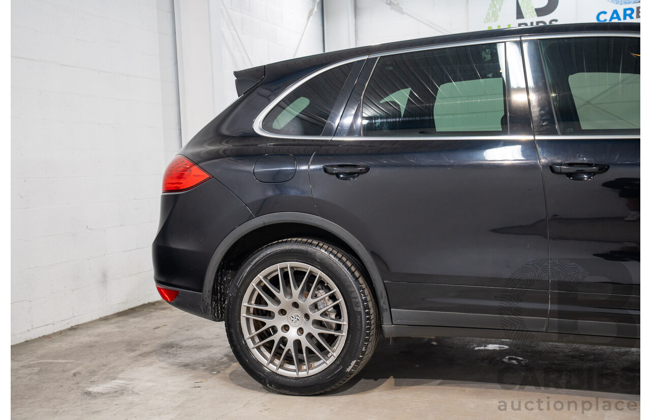 07/2011 Porsche Cayenne DIESEL AWD SERIES 2 4D Wagon Jet Black Metallic Diesel Turbo 3.0L