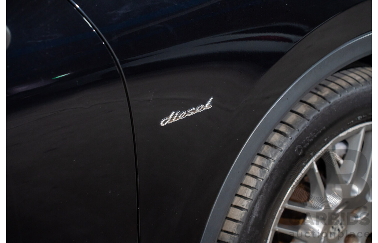 07/2011 Porsche Cayenne DIESEL AWD SERIES 2 4D Wagon Jet Black Metallic Diesel Turbo 3.0L