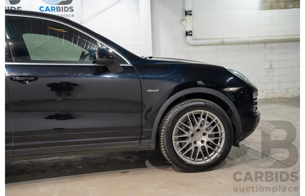 07/2011 Porsche Cayenne DIESEL AWD SERIES 2 4D Wagon Jet Black Metallic Diesel Turbo 3.0L