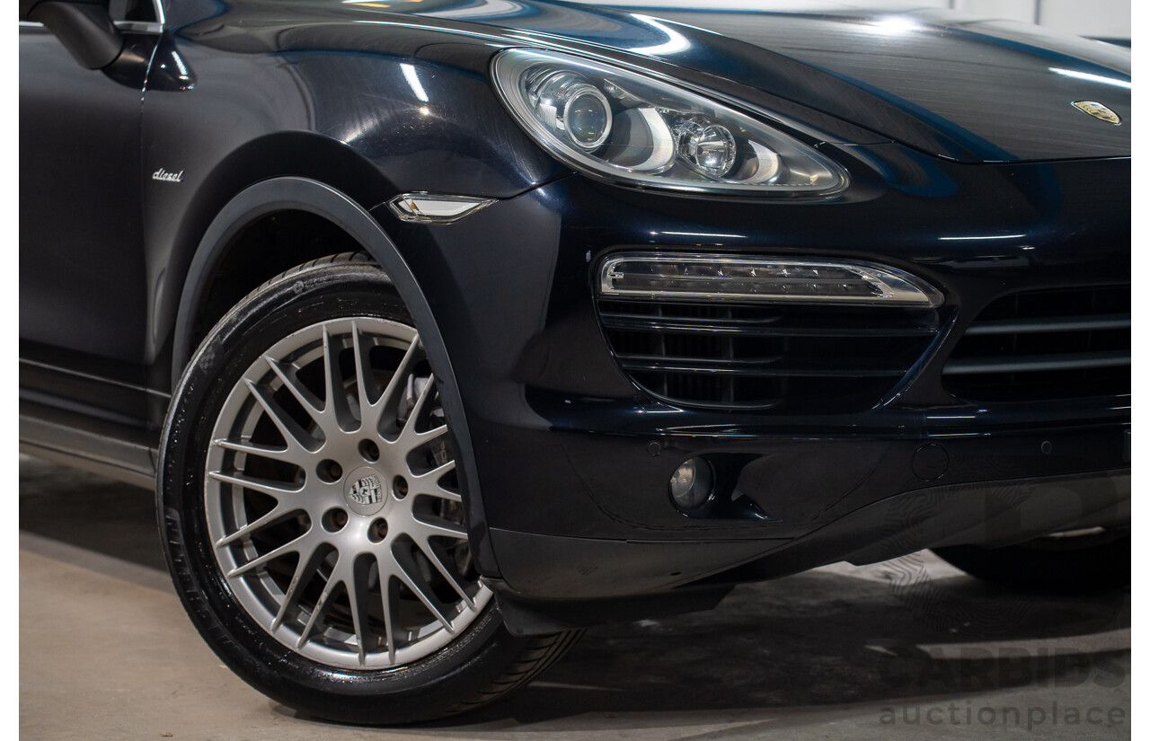 07/2011 Porsche Cayenne DIESEL AWD SERIES 2 4D Wagon Jet Black Metallic Diesel Turbo 3.0L