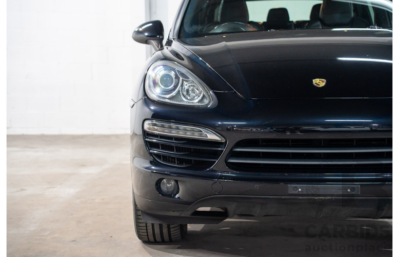 07/2011 Porsche Cayenne DIESEL AWD SERIES 2 4D Wagon Jet Black Metallic Diesel Turbo 3.0L