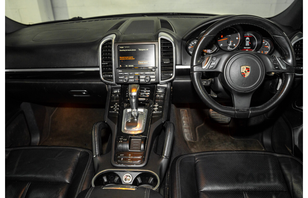 07/2011 Porsche Cayenne DIESEL AWD SERIES 2 4D Wagon Jet Black Metallic Diesel Turbo 3.0L