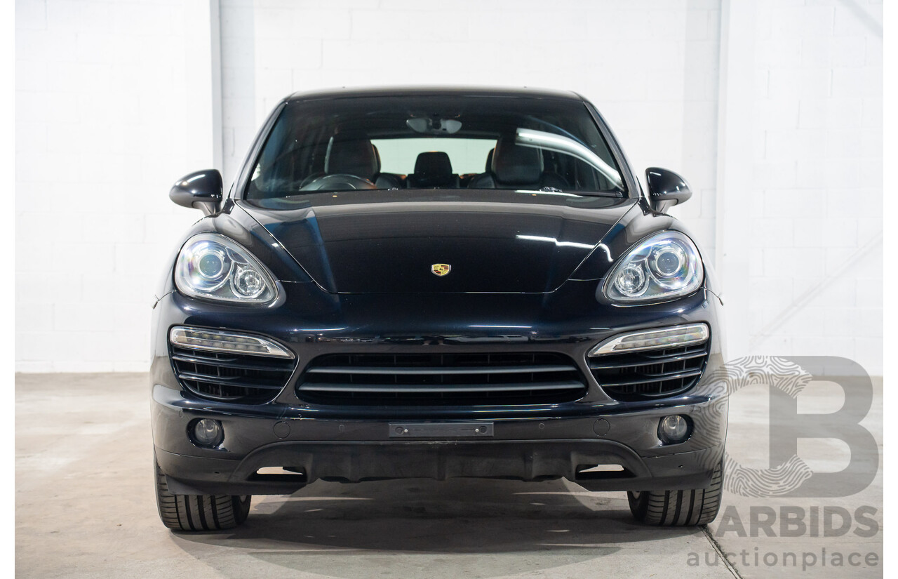 07/2011 Porsche Cayenne DIESEL AWD SERIES 2 4D Wagon Jet Black Metallic Diesel Turbo 3.0L