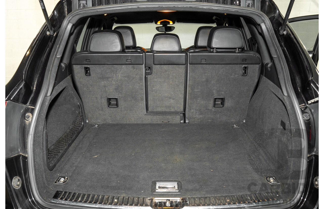 07/2011 Porsche Cayenne DIESEL AWD SERIES 2 4D Wagon Jet Black Metallic Diesel Turbo 3.0L