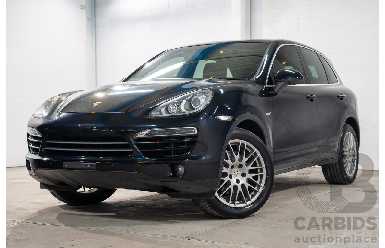 07/2011 Porsche Cayenne DIESEL AWD SERIES 2 4D Wagon Jet Black Metallic Diesel Turbo 3.0L
