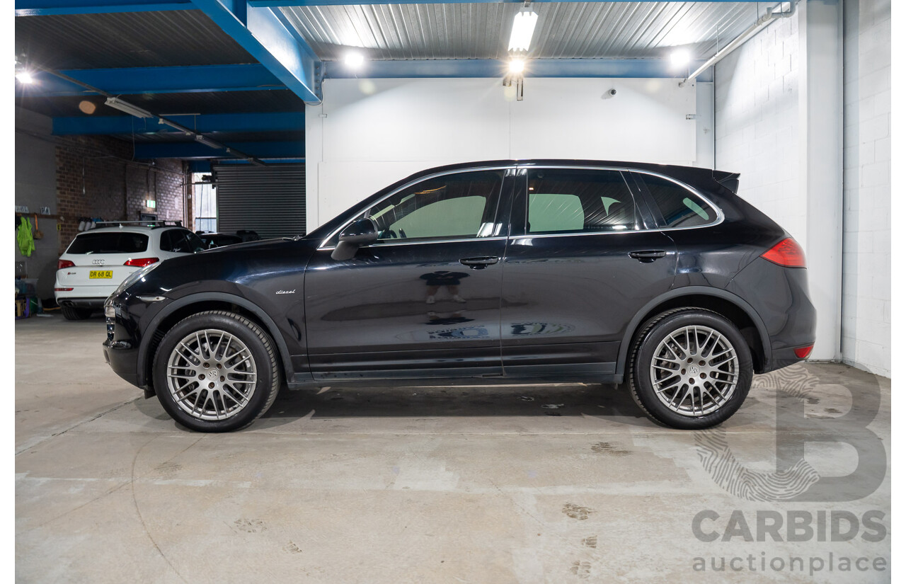 07/2011 Porsche Cayenne DIESEL AWD SERIES 2 4D Wagon Jet Black Metallic Diesel Turbo 3.0L