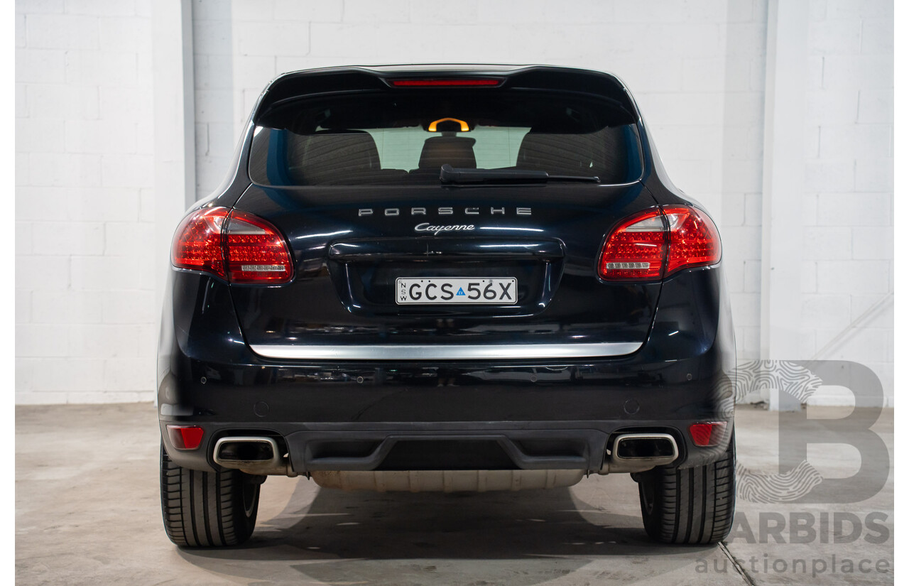 07/2011 Porsche Cayenne DIESEL AWD SERIES 2 4D Wagon Jet Black Metallic Diesel Turbo 3.0L