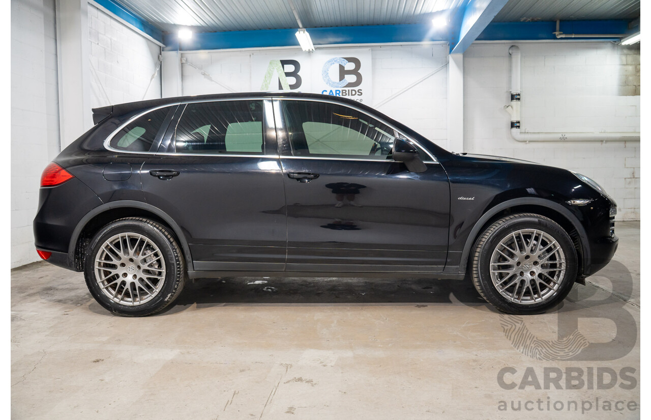 07/2011 Porsche Cayenne DIESEL AWD SERIES 2 4D Wagon Jet Black Metallic Diesel Turbo 3.0L