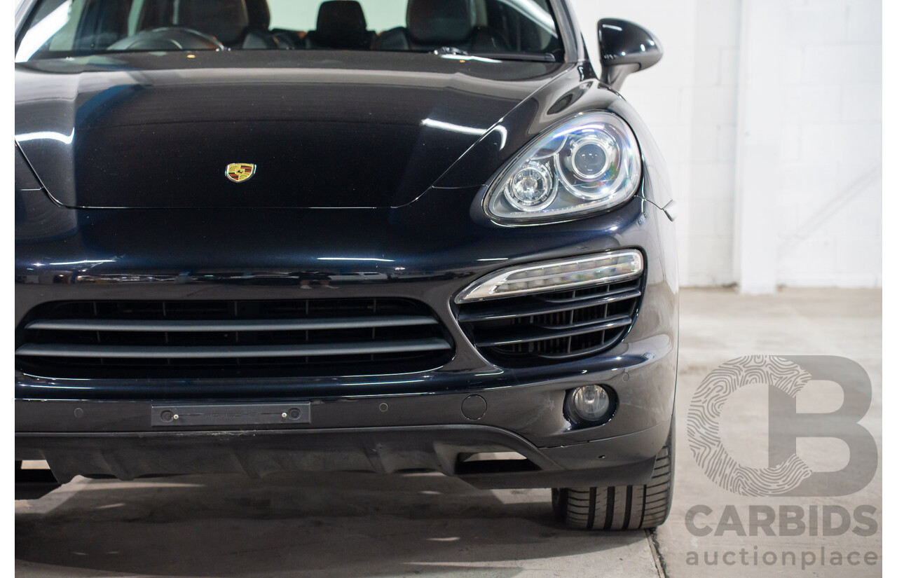 07/2011 Porsche Cayenne DIESEL AWD SERIES 2 4D Wagon Jet Black Metallic Diesel Turbo 3.0L