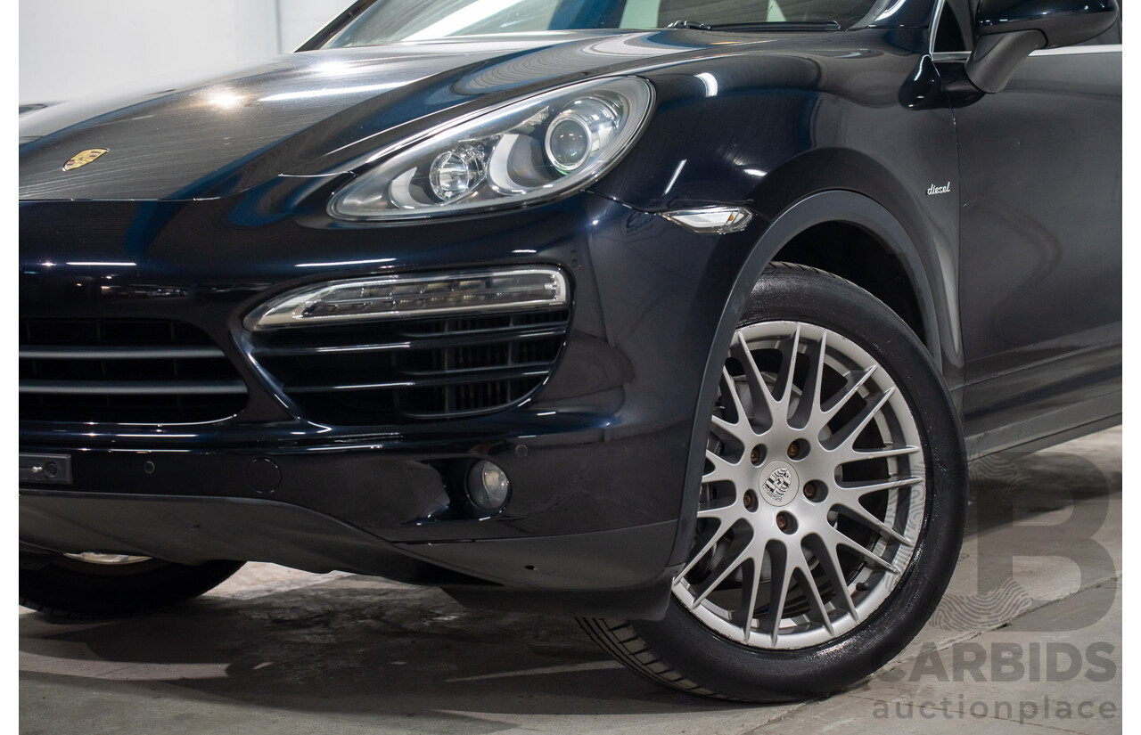 07/2011 Porsche Cayenne DIESEL AWD SERIES 2 4D Wagon Jet Black Metallic Diesel Turbo 3.0L