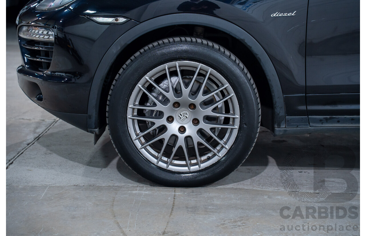 07/2011 Porsche Cayenne DIESEL AWD SERIES 2 4D Wagon Jet Black Metallic Diesel Turbo 3.0L