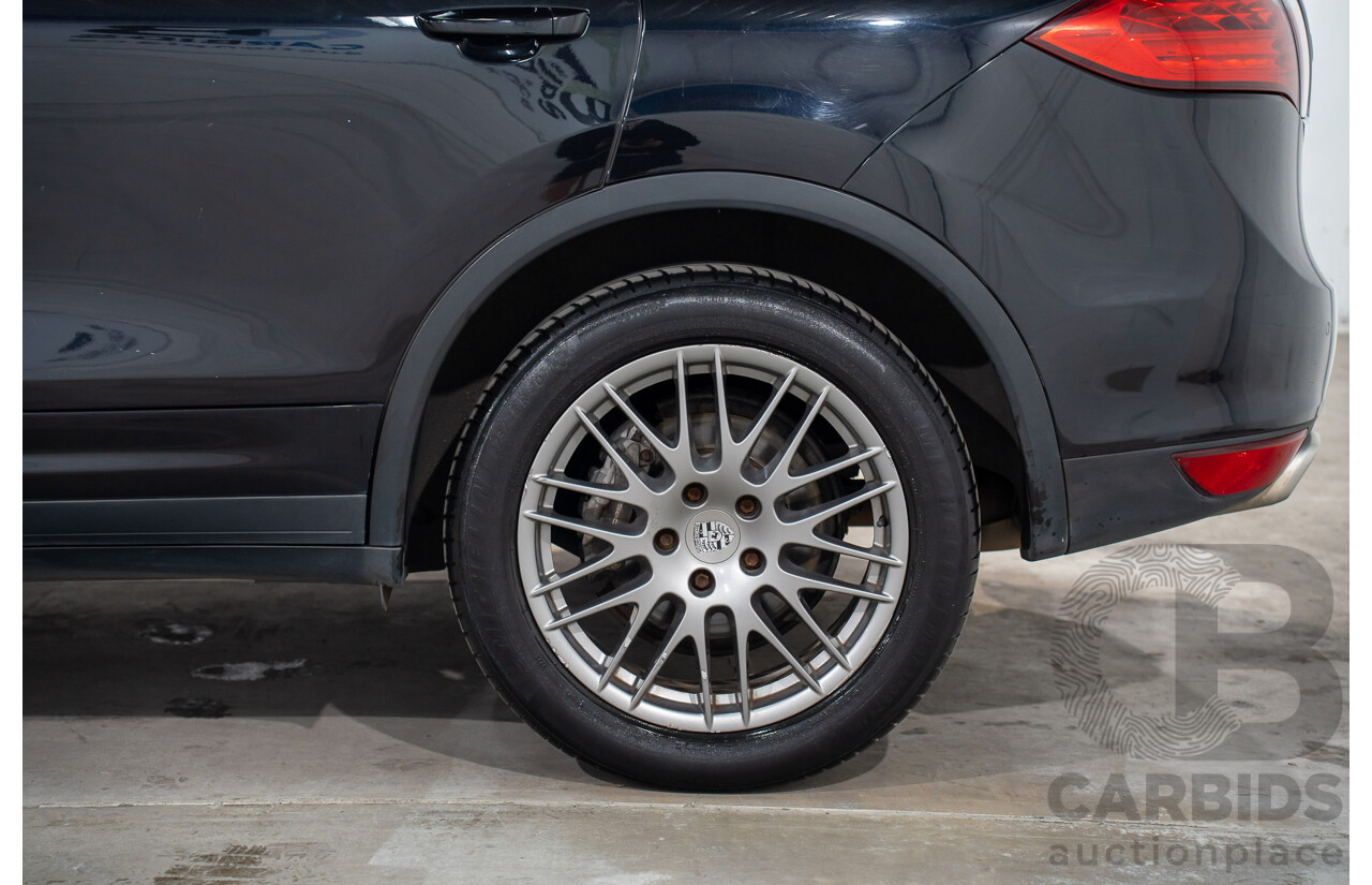 07/2011 Porsche Cayenne DIESEL AWD SERIES 2 4D Wagon Jet Black Metallic Diesel Turbo 3.0L