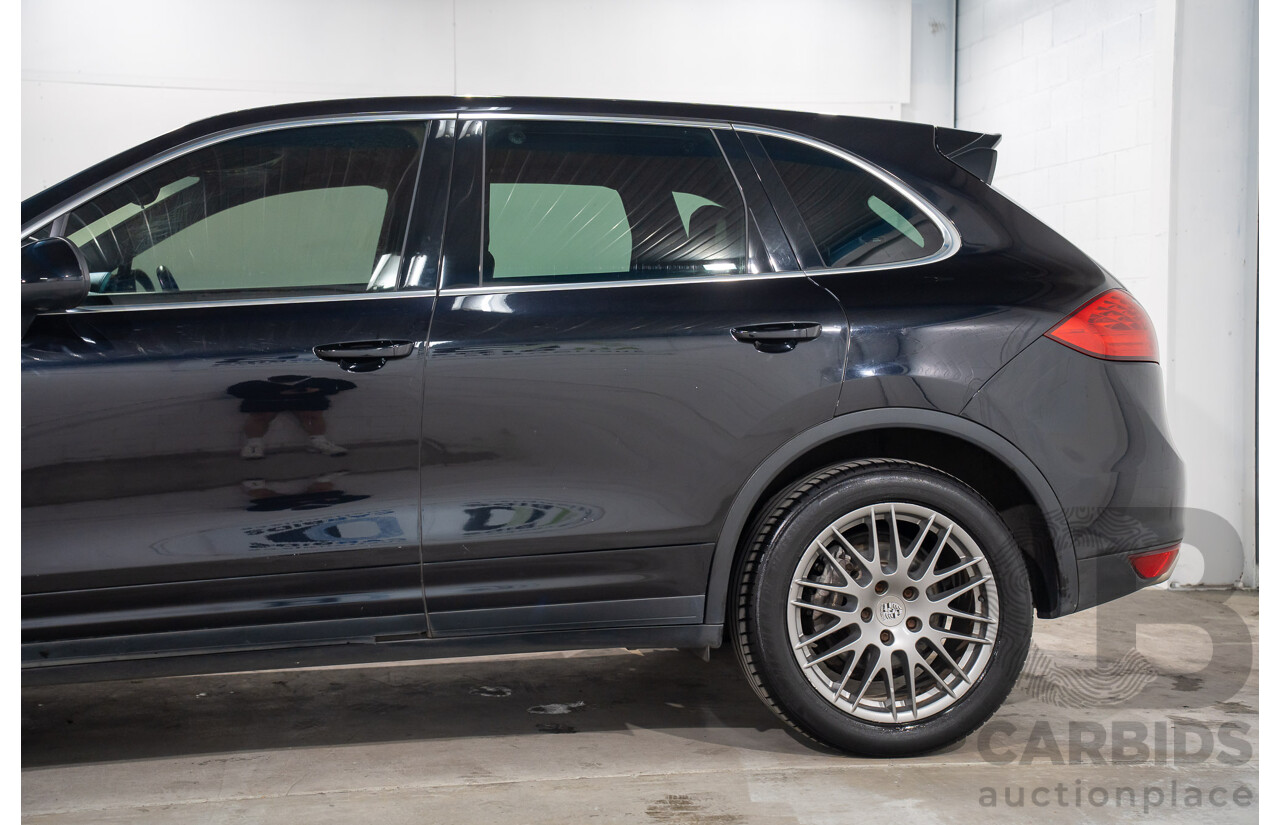 07/2011 Porsche Cayenne DIESEL AWD SERIES 2 4D Wagon Jet Black Metallic Diesel Turbo 3.0L
