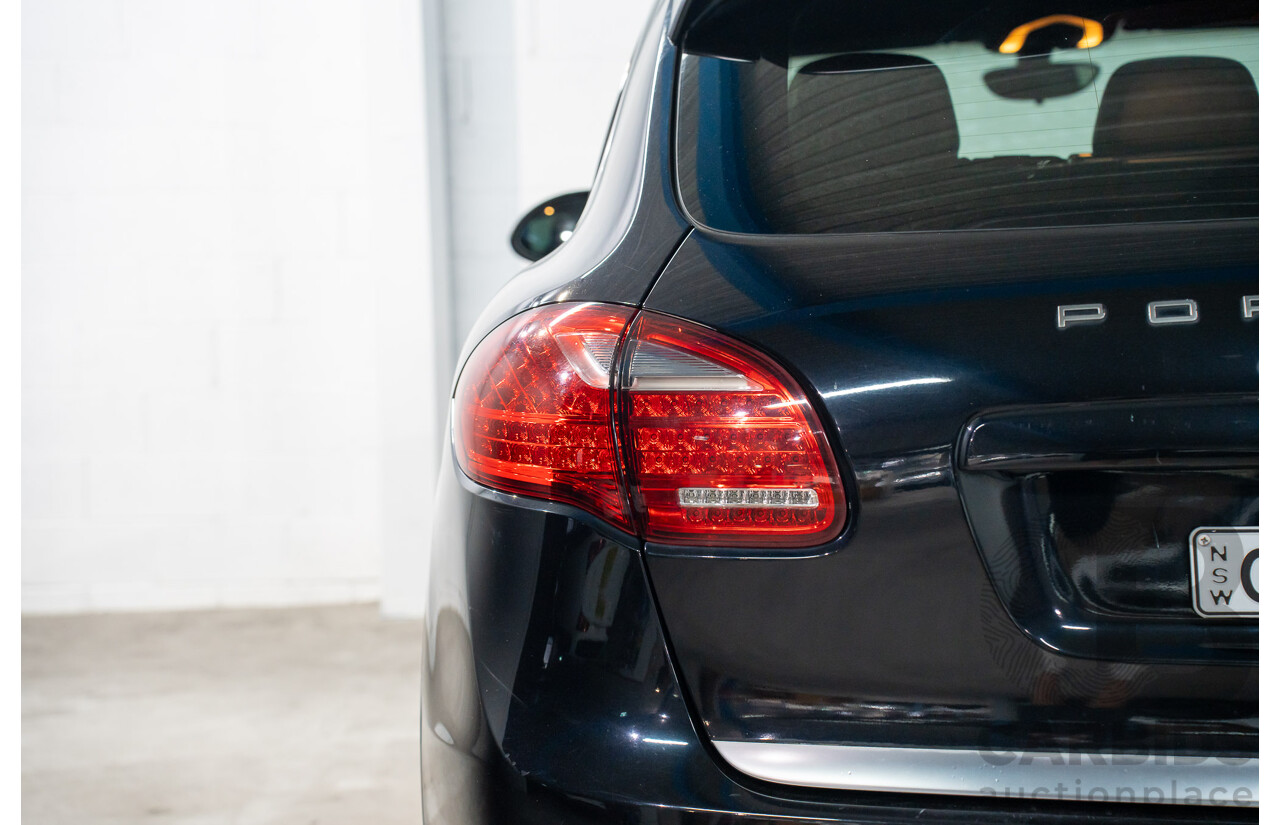 07/2011 Porsche Cayenne DIESEL AWD SERIES 2 4D Wagon Jet Black Metallic Diesel Turbo 3.0L