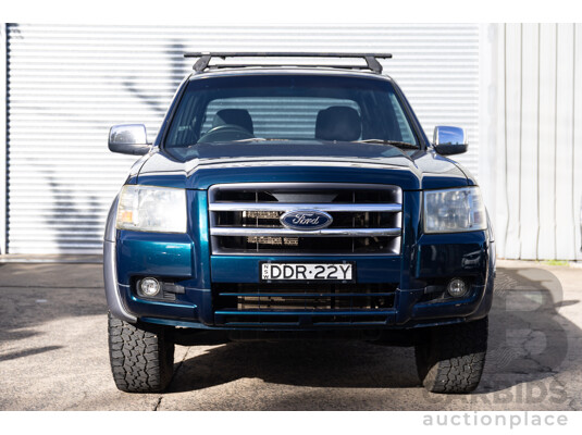 1660483 · 1/2007 Ford Ranger XLT (4x4) PJ Dual Cab P/Up Viridian Green Turbo Diesel 3.0L