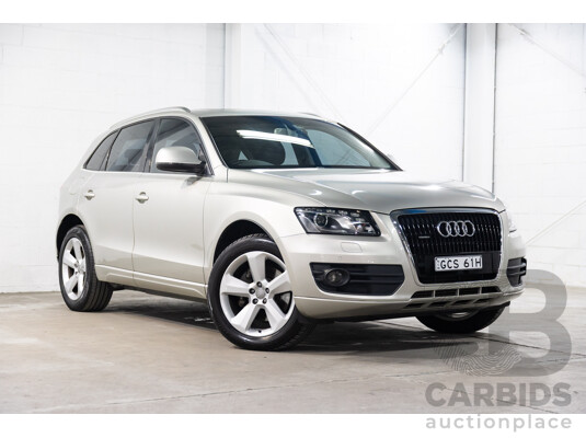1/2012 Audi Q5 3.0 TDI Quattro 8R (AWD) MY12 4d Wagon Cuvee Silver Metallic Turbo Diesel 3.0L