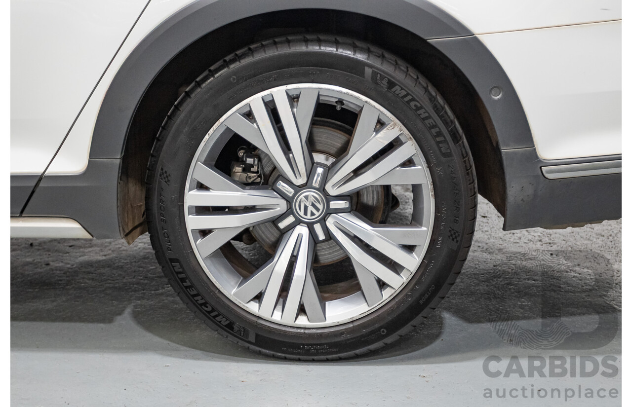 9/2016 Volkswagen Passat Alltrack 140 TDI (AWD) 3C MY16 4d Wagon Pure White Turbo Diesel 2.0L