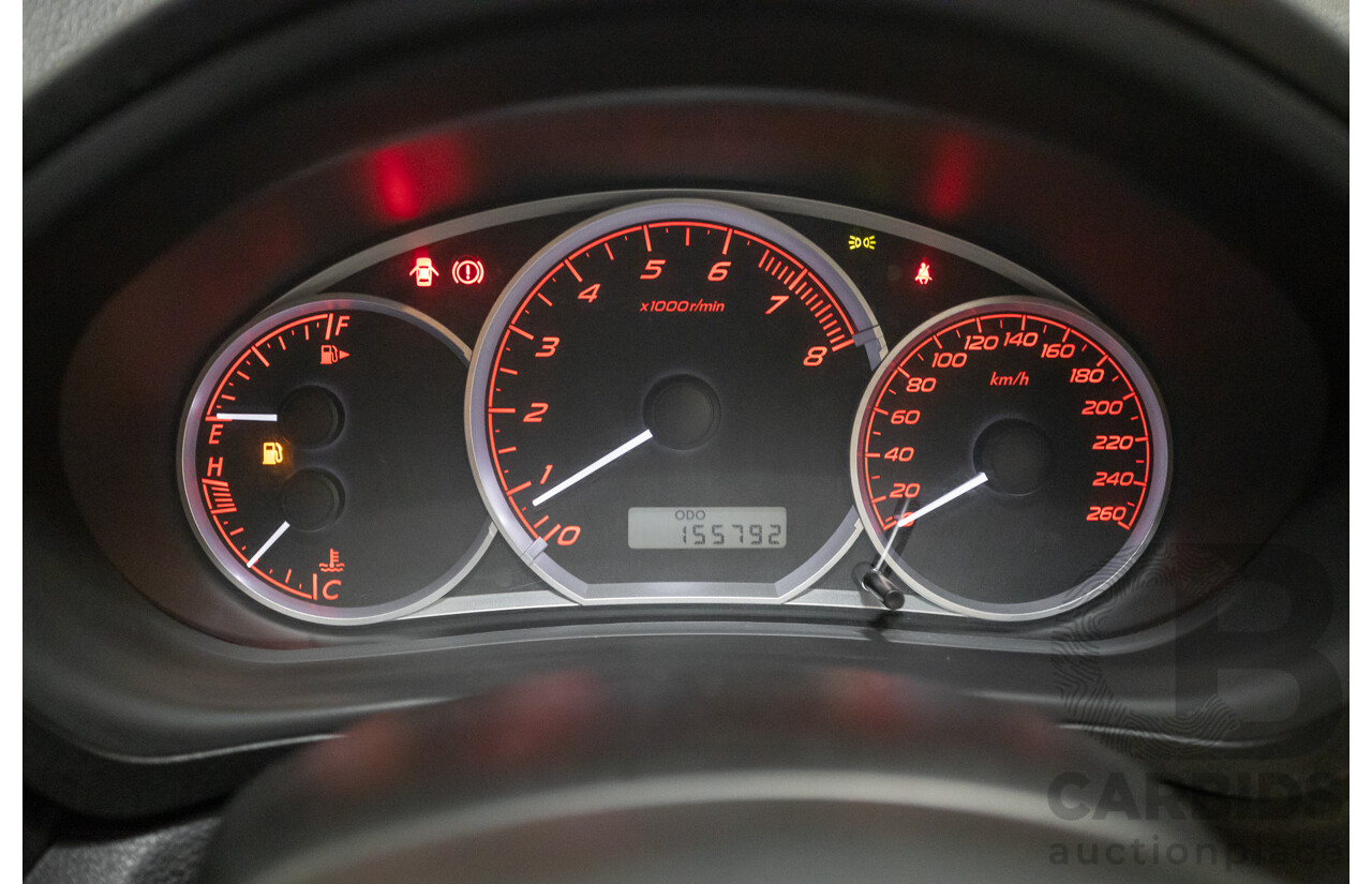1/2009 Subaru Impreza WRX (AWD) MY09 4d Sedan Grey Turbo 2.5L